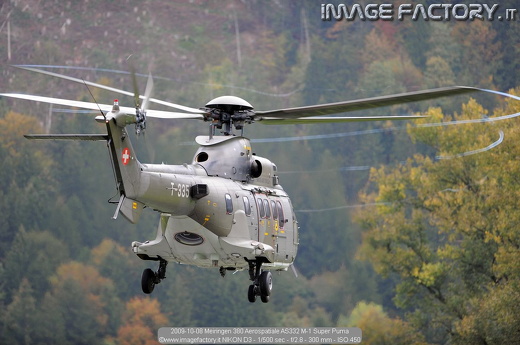 2009-10-08 Meiringen 380 Aerospatiale AS332 M-1 Super Puma